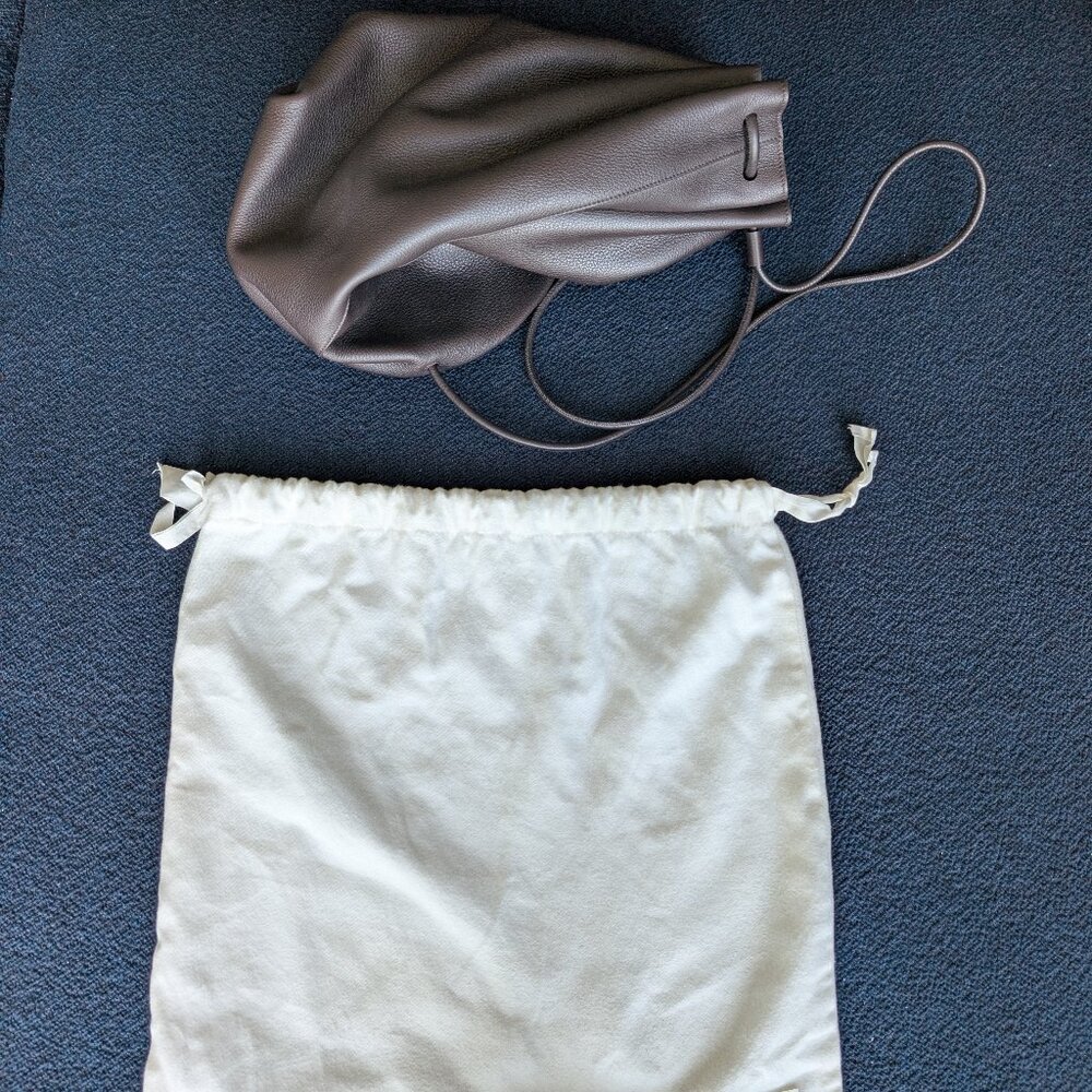 THE ROW classic backpack in sailor bag style